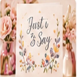 Floral Anniversary Card