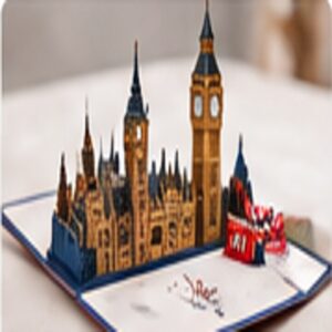 British Landmark Postcard Set